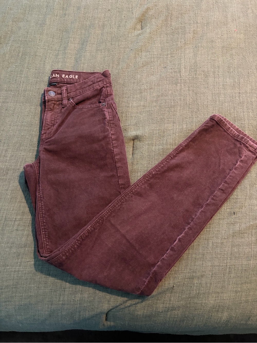 American Eagle Outfitters Women’s Straight Leg Jeans in Brown